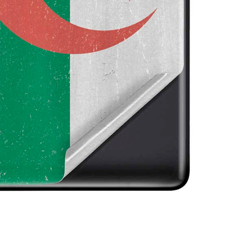 Algeria Flag Distressed Pixel Skins